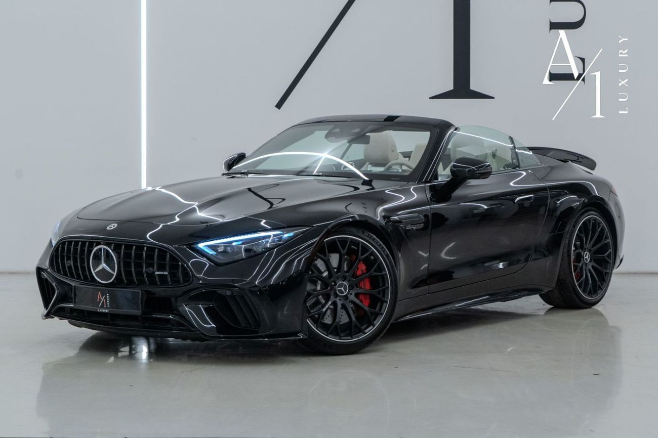 مرسيدس بنز SL 55 AMG Roadster 4Matic+ 2023 Mercedes Benz SL55 AMG 4MATIC Roadster, Mercedes Warranty, Fully Loaded, Very