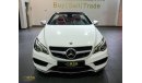 مرسيدس بنز E 250 2015 Mercedes E-250 Cabriolet, Warranty, Full Service History, GCC, Low Kms