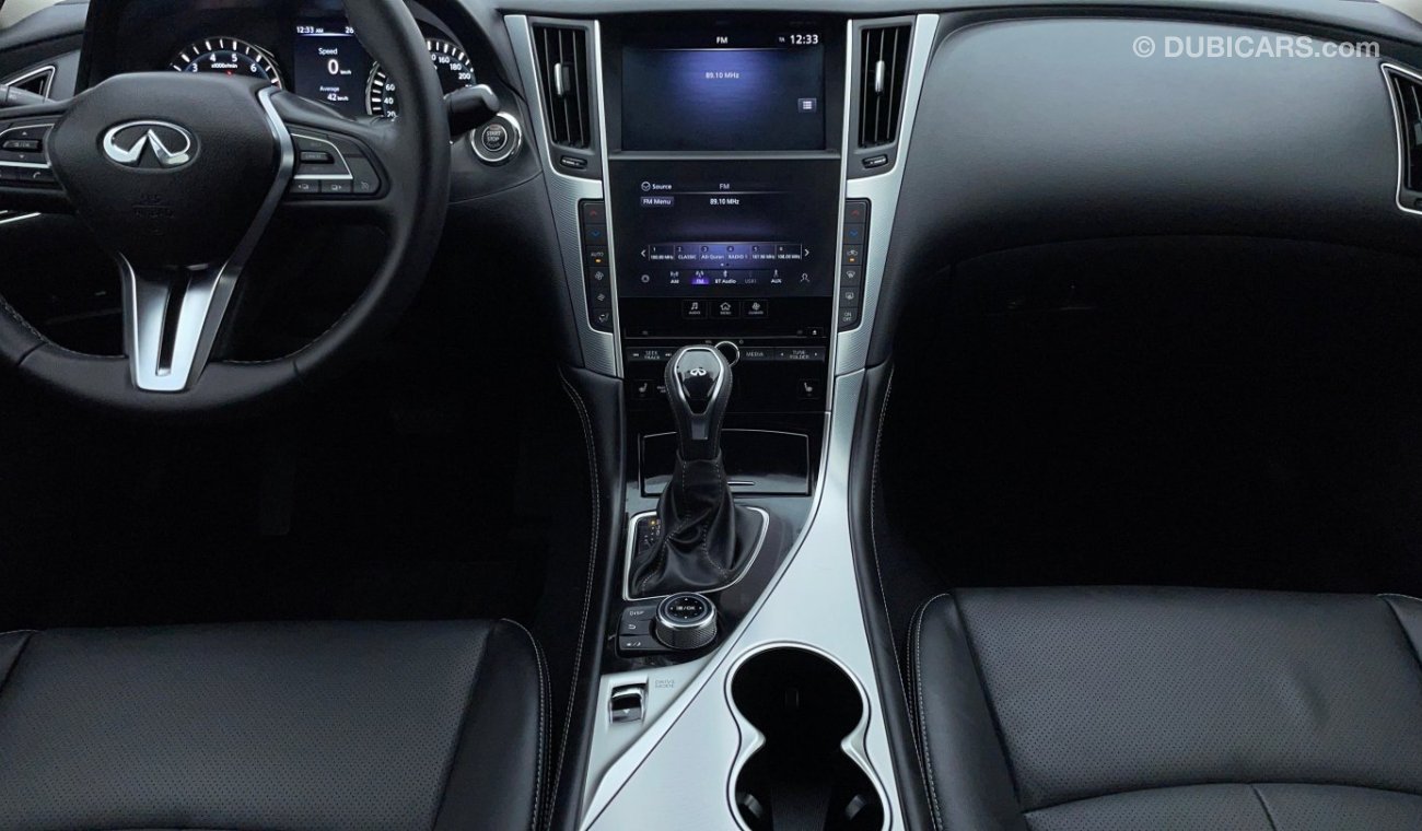 Infiniti Q50 SENSORY + VISIBILITY PACKAGE 3 | Zero Down Payment | Free Home Test Drive