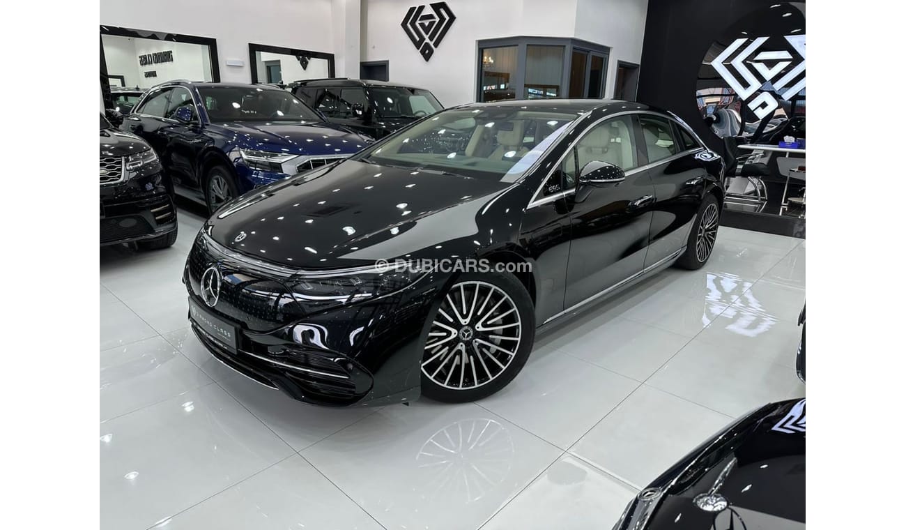 مرسيدس بنز EQS 450+ Mercedes EQS 450+ AMG Battery Range 780km Panoramic- Head Up Display 2023 Germany  ZeroKM 2 Years W
