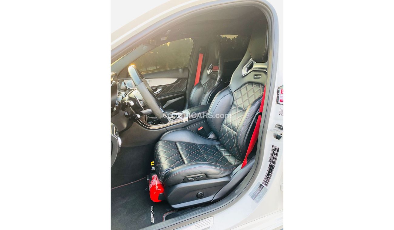 Mercedes-Benz C 63 AMG Mercedes Benz AMG C63S GCC 2015 full option edition 1 night package