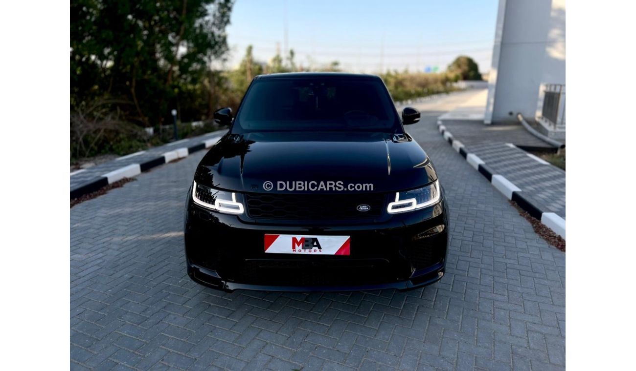Land Rover Range Rover Sport V8 SUPERCHARGED black (Fully loaded)