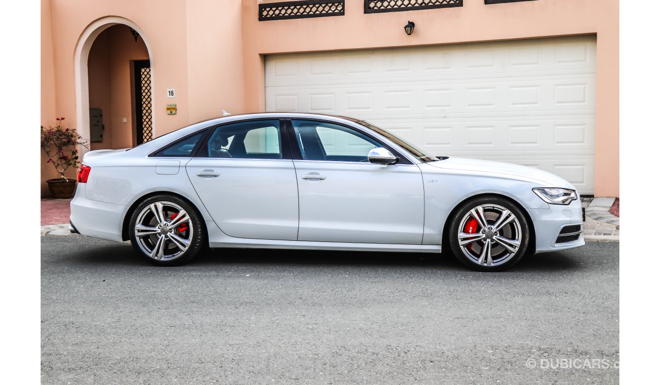 Audi S6 2014 GCC under Warranty with Zero Down-Payment.