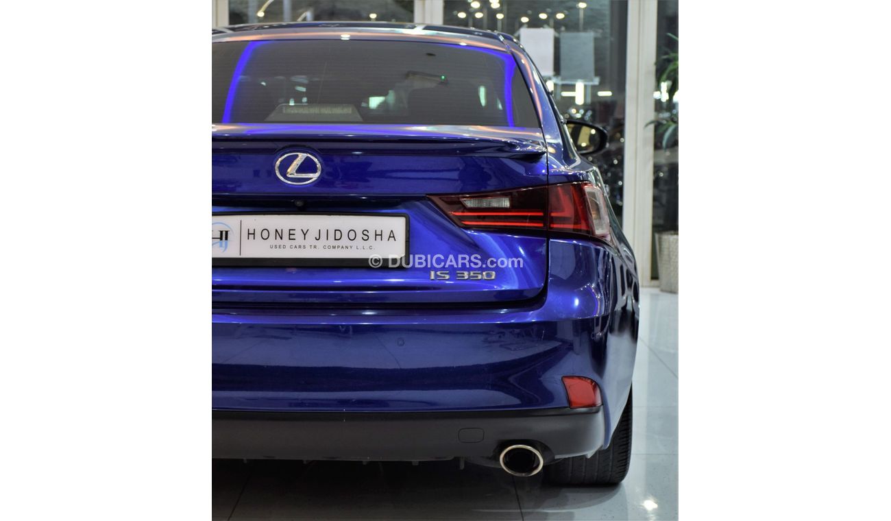 لكزس IS 350 EXCELLENT DEAL for our Lexus IS 350 F-Sport 2016 Model!! in Blue Color! GCC Specs