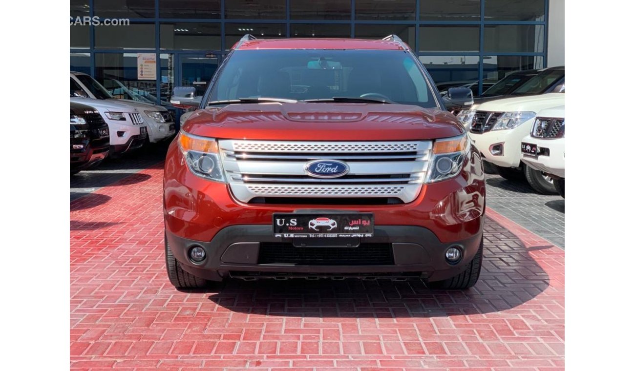 فورد إكسبلورر 4WD FULLY LOADED 2014 GCC AGENCY MAINTAINED SINGLE OWNER IN MINT CONDITION