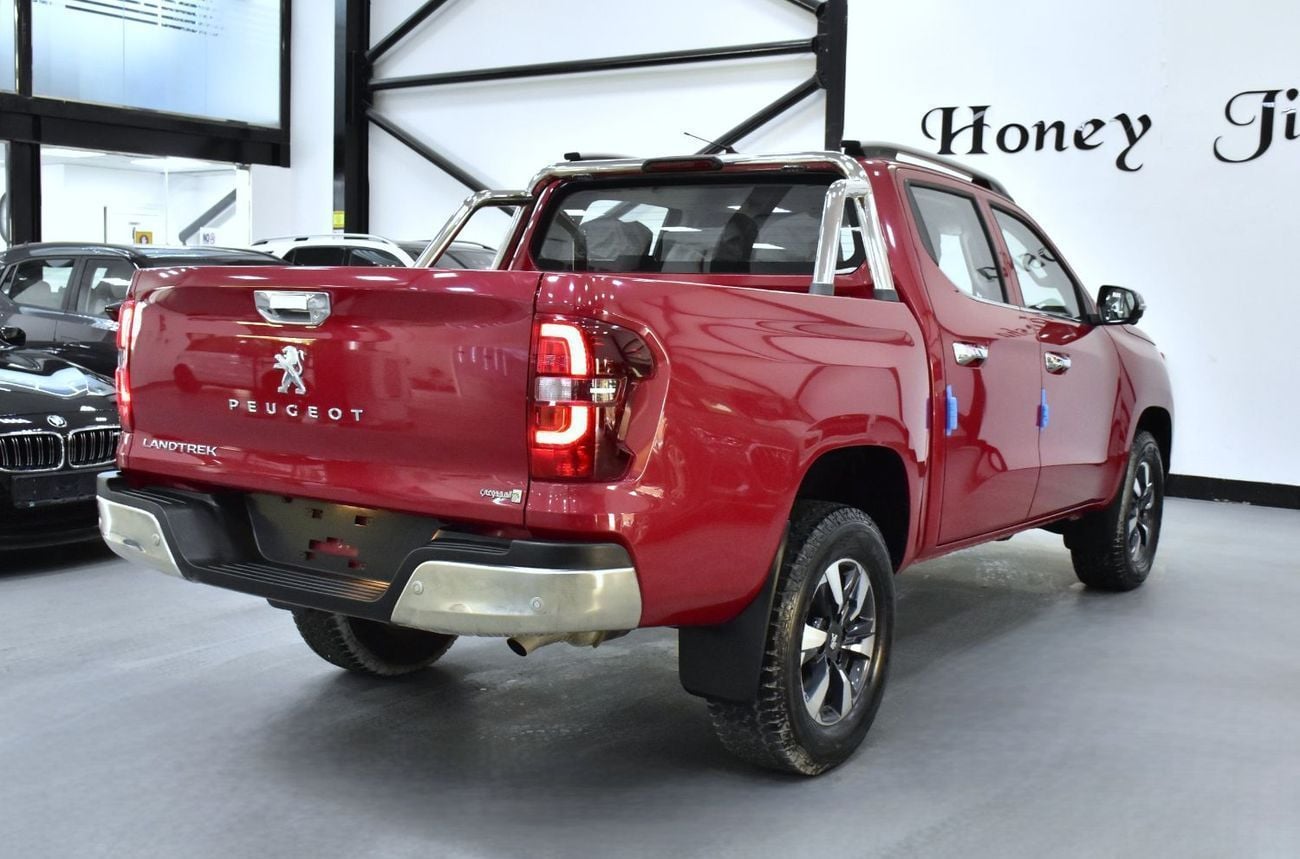 بيجو لاندترك 4X4 EXCELLENT DEAL for our Peugeot Landtrek 4WD ( 2023 Model ) in Red Color GCC Specs