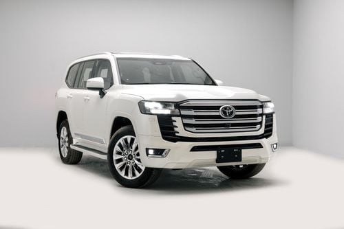 تويوتا لاند كروزر GXR 3.5L - White Inside Beige | Export Only