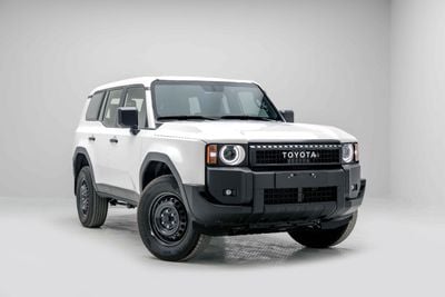Toyota Prado Urban 2.4L - Super White Inside Black | Export Only
