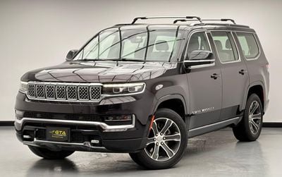 جيب جراند واجونير 2023 Jeep Grand Wagoneer Series 2, 2029 Jeep Warranty + Service Contract, Jeep Full Service History,