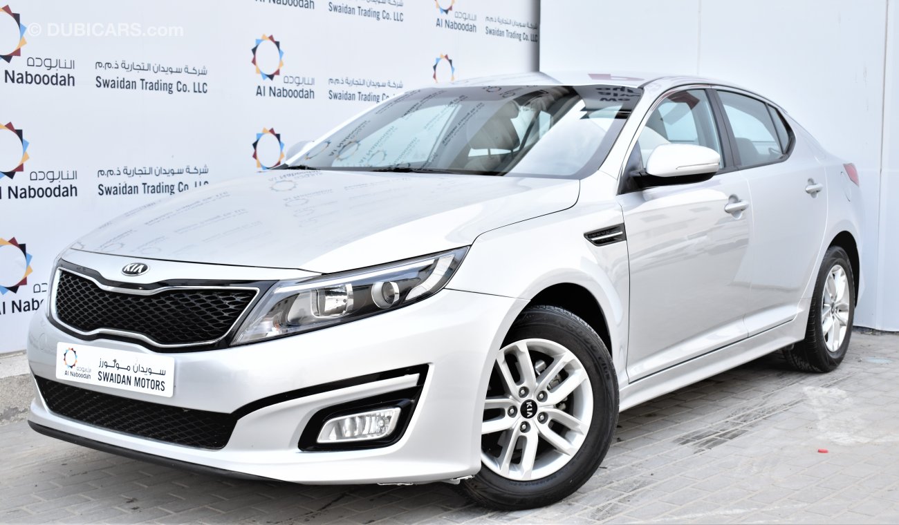 Kia Optima 2.4L 2016 GCC SPECS WITH DEALER WARRANTY