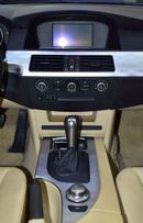 بي أم دبليو 520i EXCELLENT DEAL for our BMW 520i ( 2005 Model ) in Blue Color GCC Specs