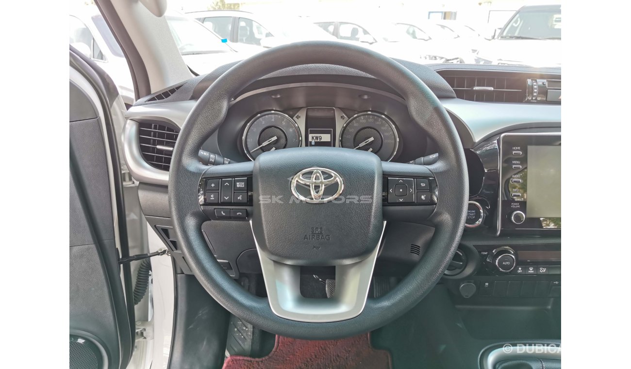 Toyota Hilux 2.7L, 17" Rims, DRL LED Headlights, ECO & PWR Drive Mode, Fabric Seats, Rear Camera (CODE # THFO05)