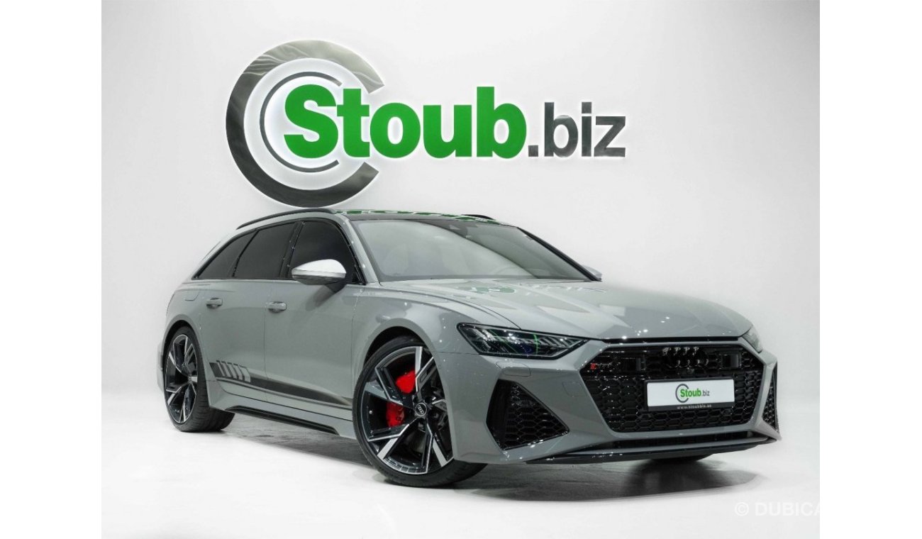 Audi RS6 SWAP YOUR CAR FOR BRAND NEW RS6 - GCC -5 YRS CONTRACT SERVICE - DEALERS WARRANTY - 2023 -HIGH SPECS