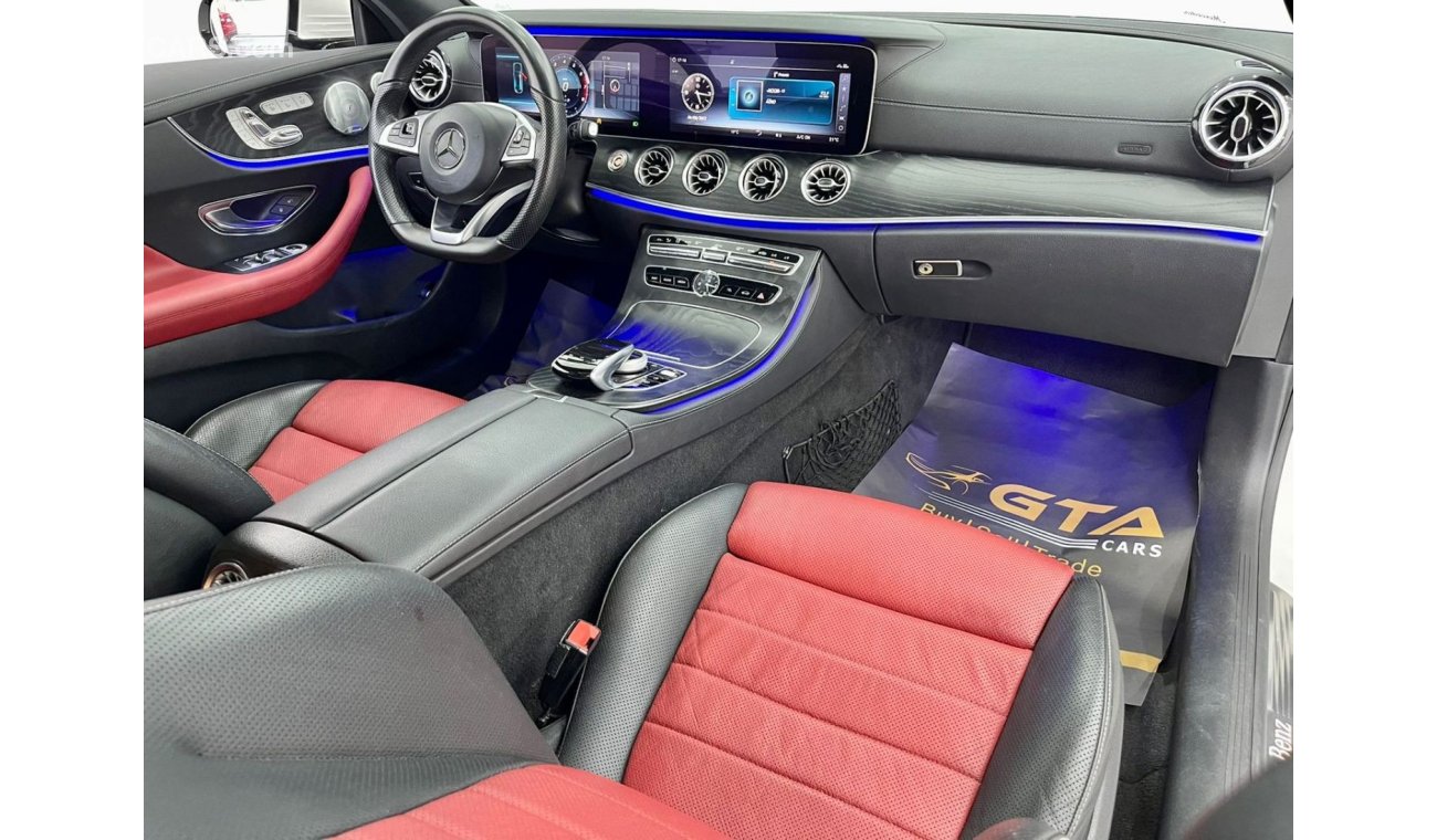 Mercedes-Benz E300 AMG 2018 Mercedes-Benz E300 Coupe AMG, Warranty, Full Service History, High Options, Low Kms, GCC