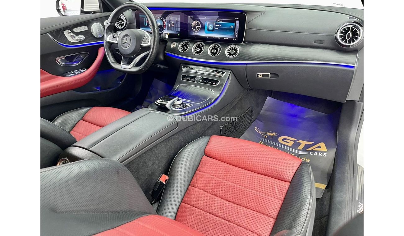 Mercedes Benz E300 AMG 2018 Mercedes-Benz E300 Coupe AMG, Warranty, Full Service History, High Options, Low Kms, GCC