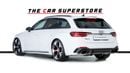 Audi RS4 Avant-Al Nabooda WarrantyService Contract-Very Low Mileage-Carbon Fiber RS Bucket Seats