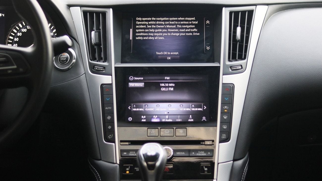 Infiniti Q50 LUXE | Agency Warranty | Full Service History | Zero Downpayment Support