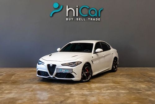 Alfa Romeo Giulia AED 3,161 P.M • 0% Downpayment • Alfa Romeo Giulia Quadrifoglio • 1 Year Warranty