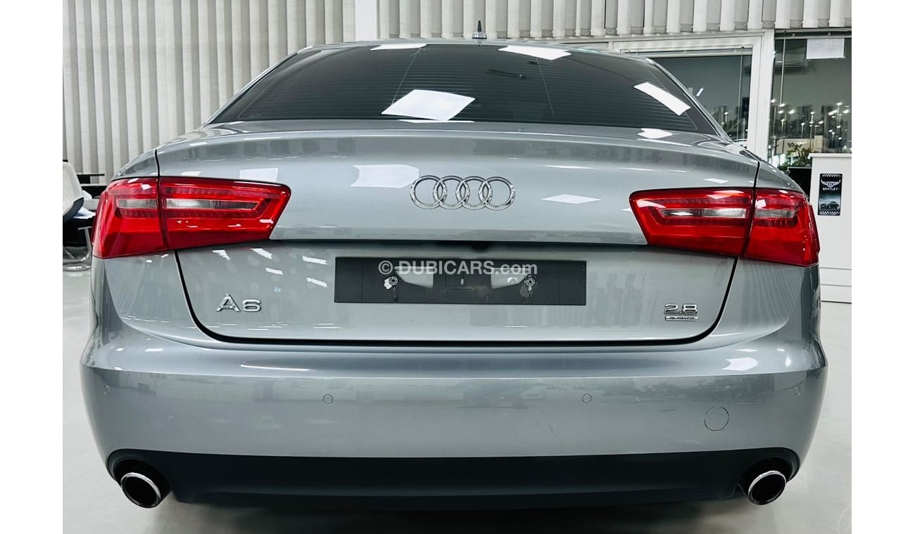 Audi A6 TFSI quattro GCC .. Low Milegea .. Perfect Condition .. V6 .. Original Paint .. 2,8