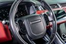 Land Rover Range Rover Sport GCC-22 Inch Rims-Black Contracting Roof-Red Interior