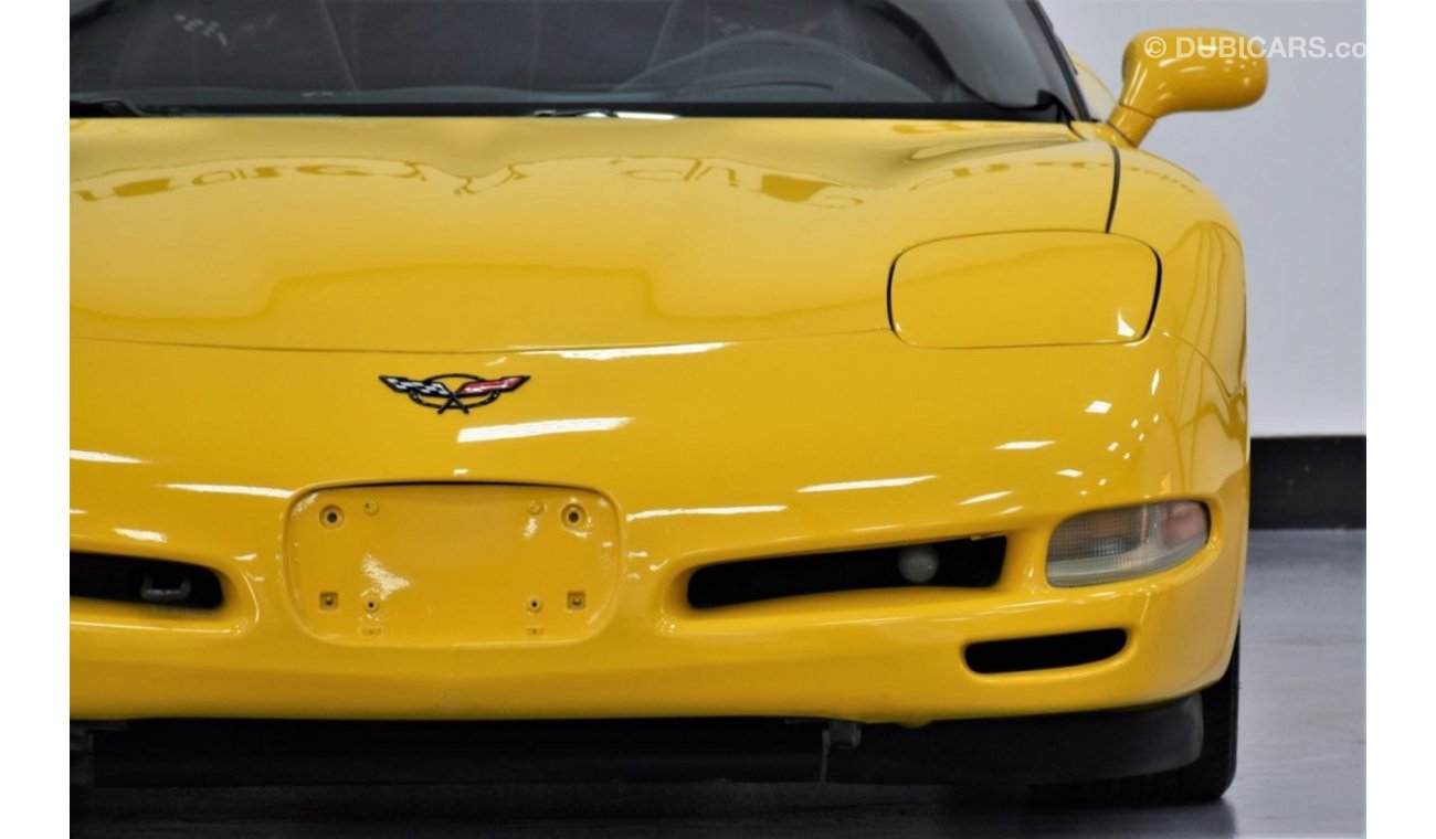شيفروليه كورفت THE LEGENDARY! IMMACULATE CONDITION! Chevrolet Corvette C5 ( 2004 Model! ) Yellow Color! GCC Specs
