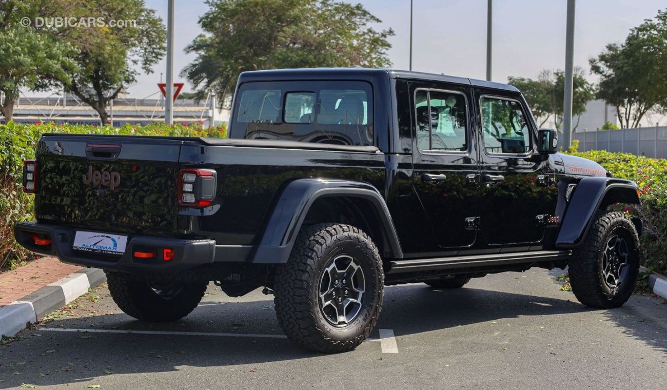 Jeep Gladiator Sand Runner V6 3.6L 4X4 , 2023 GCC , 0Km , (ONLY FOR EXPORT)