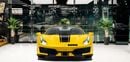 Ferrari 488 3.9L V8 Twin-Turbocharged Engine