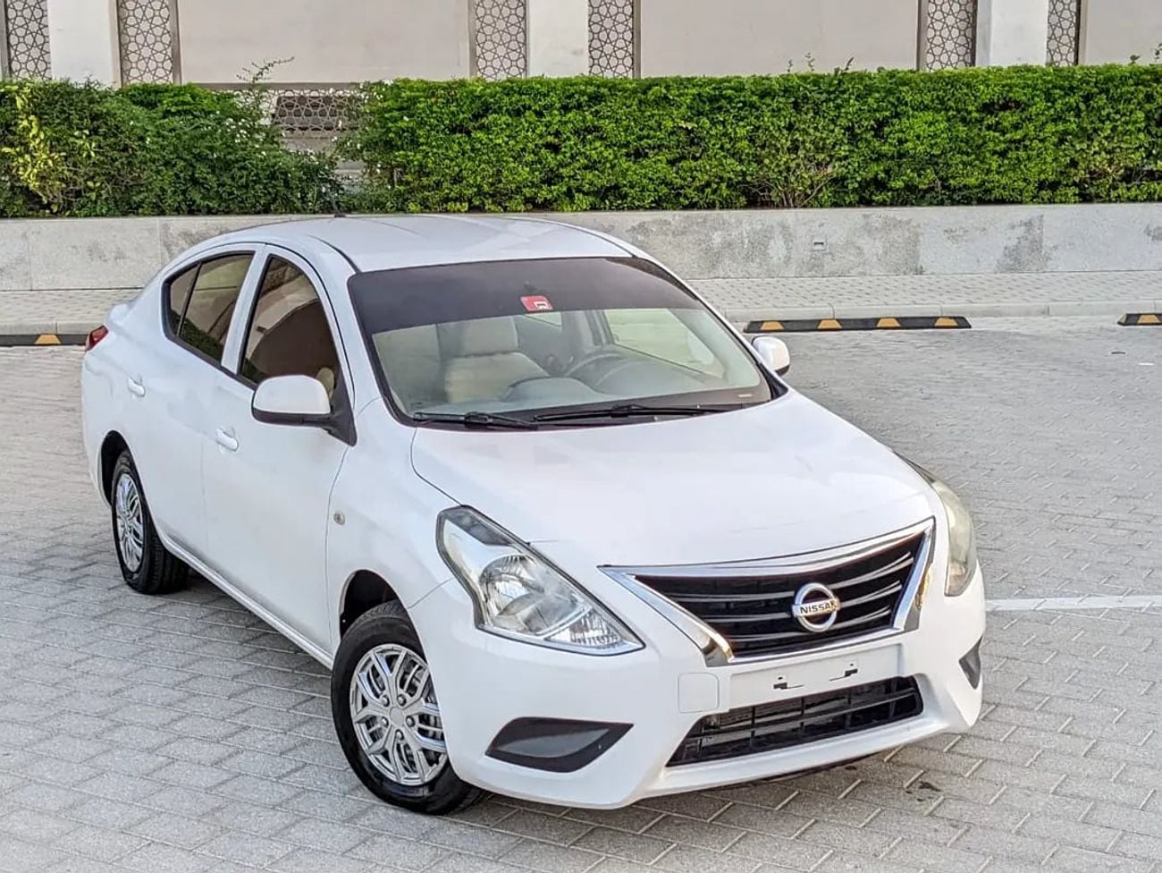 Nissan Sunny EX Saloon GCC Specs Immaculate Condition With Low KM Perfect Family Sedan