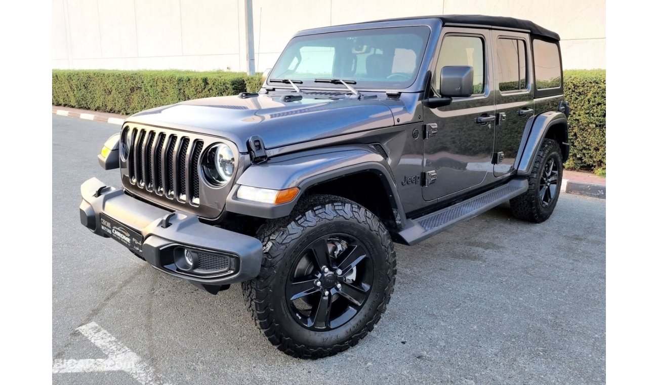 جيب رانجلر 2021 JEEP WRANGLER UNLIMITED SAHARA  SOFT TOP  CONVERTIBLE (JL), 4DR SUV, 2.0 TURBO 4CYL PETROL, AUT