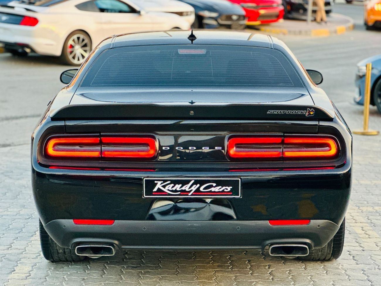 دودج تشالينجر R/T Scat Pack 6.4L | Monthly 2400/- | 0% DP | Memory Seats | Sunroof | # 14808