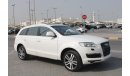 Audi Q7 Audi Q7 model 2009 in excellent condition GCC