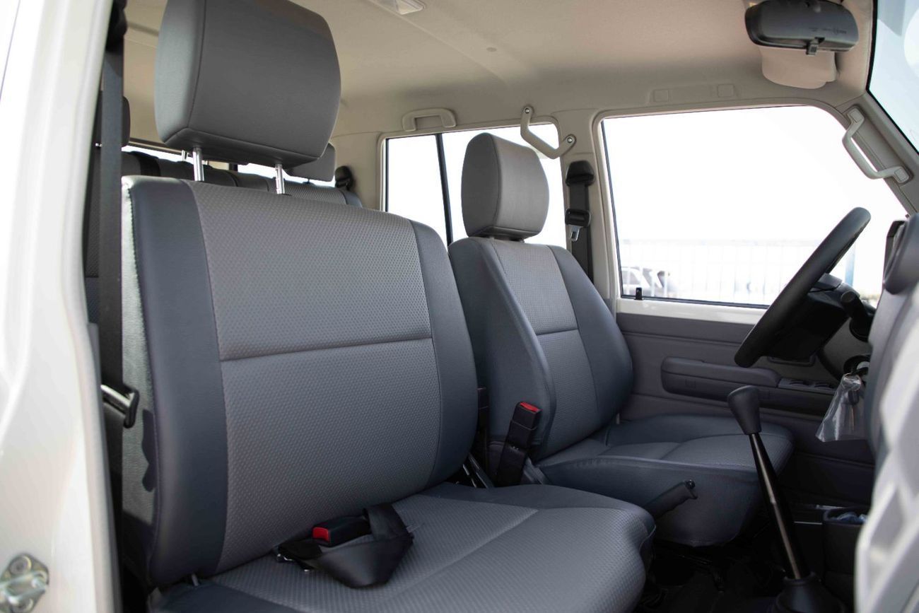 Toyota Land Cruiser 70 2025 Toyota LC76 Hardtop 4.2L - 5 Door - Manual - White Inside Bluish Grey | Export Only