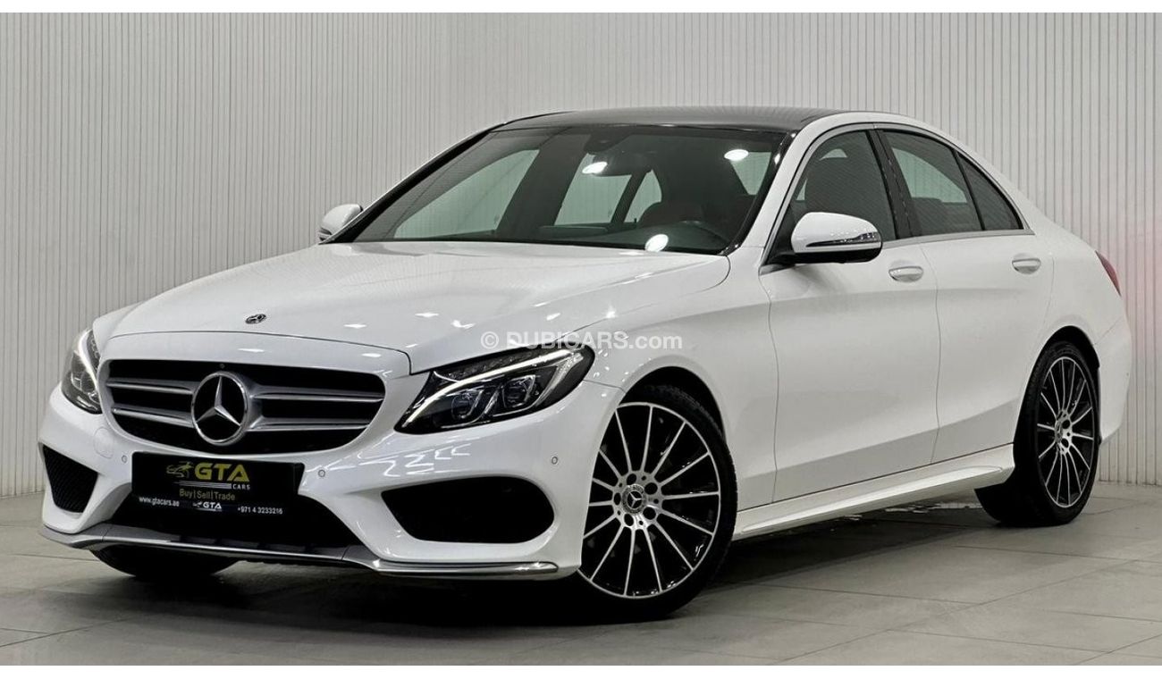 Mercedes-Benz C 200 AMG Pack 2018 Mercedes Benz C200 AMG, Warranty, Full Options, Excellent Condition, GCC