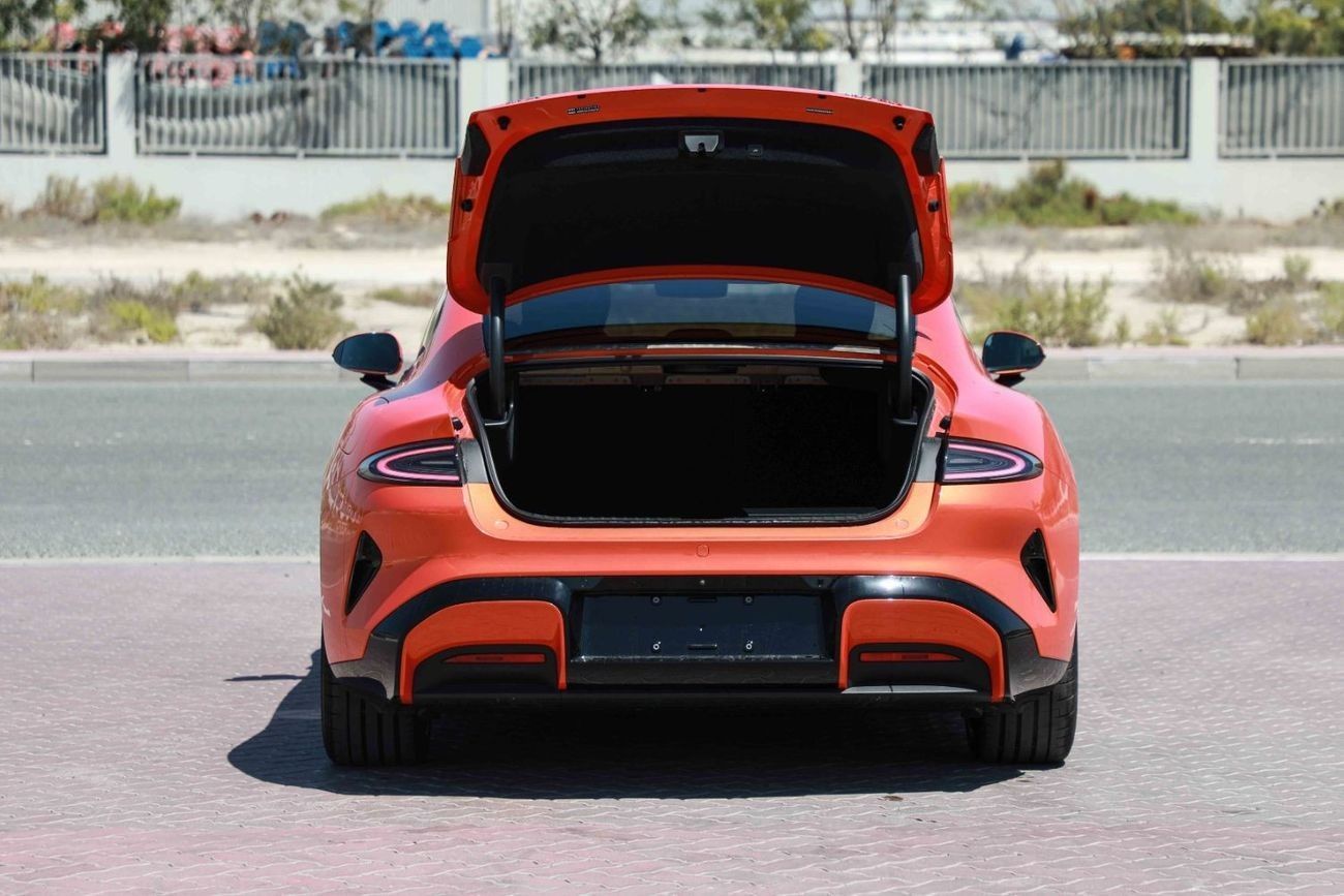 Xiaomi SU7 2025 XIAOMI SU7 MAX 21" SPORT WHEELS - ORANGE inside GREY | Export Price