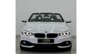 BMW 420i 2017 BMW 420i Sport Line Convertible, Full BMW Service History, Warranty, GCC