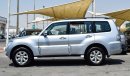 Mitsubishi Pajero Pre-owned Mitsubishi Pajero GLS V6 for sale in Sharjah. Grey/Silver 2014 model, available at Wael Al