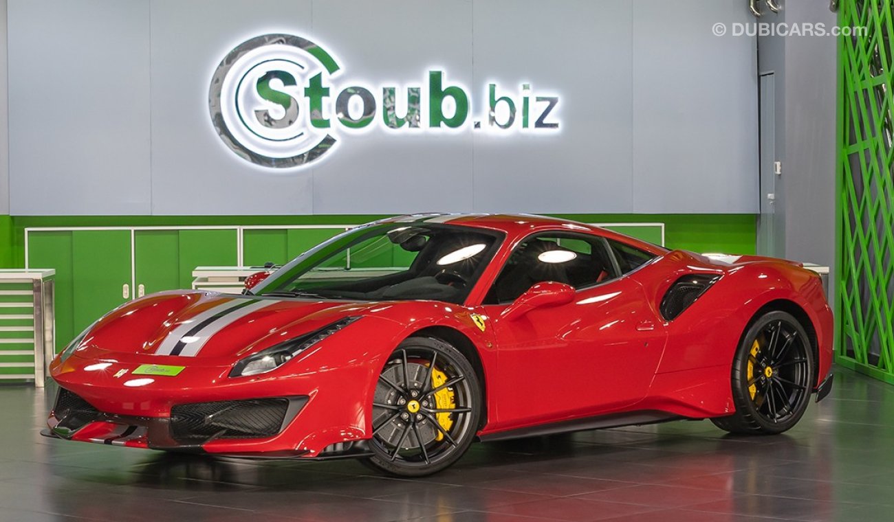 Ferrari 488 PISTA! BRAND NEW CAR WITH SERVICE CONTRACT