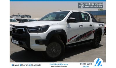 Toyota Hilux 2022 | 2.8L ADVENTURE -Z A/T D/C 360 CAMERA FULL OPTION WITH GCC SPECS EXPORT ONLY