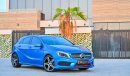 Mercedes-Benz A 250 AMG  | 1,351 P.M | 0% Downpayment | Full Option | Exceptional Condition!