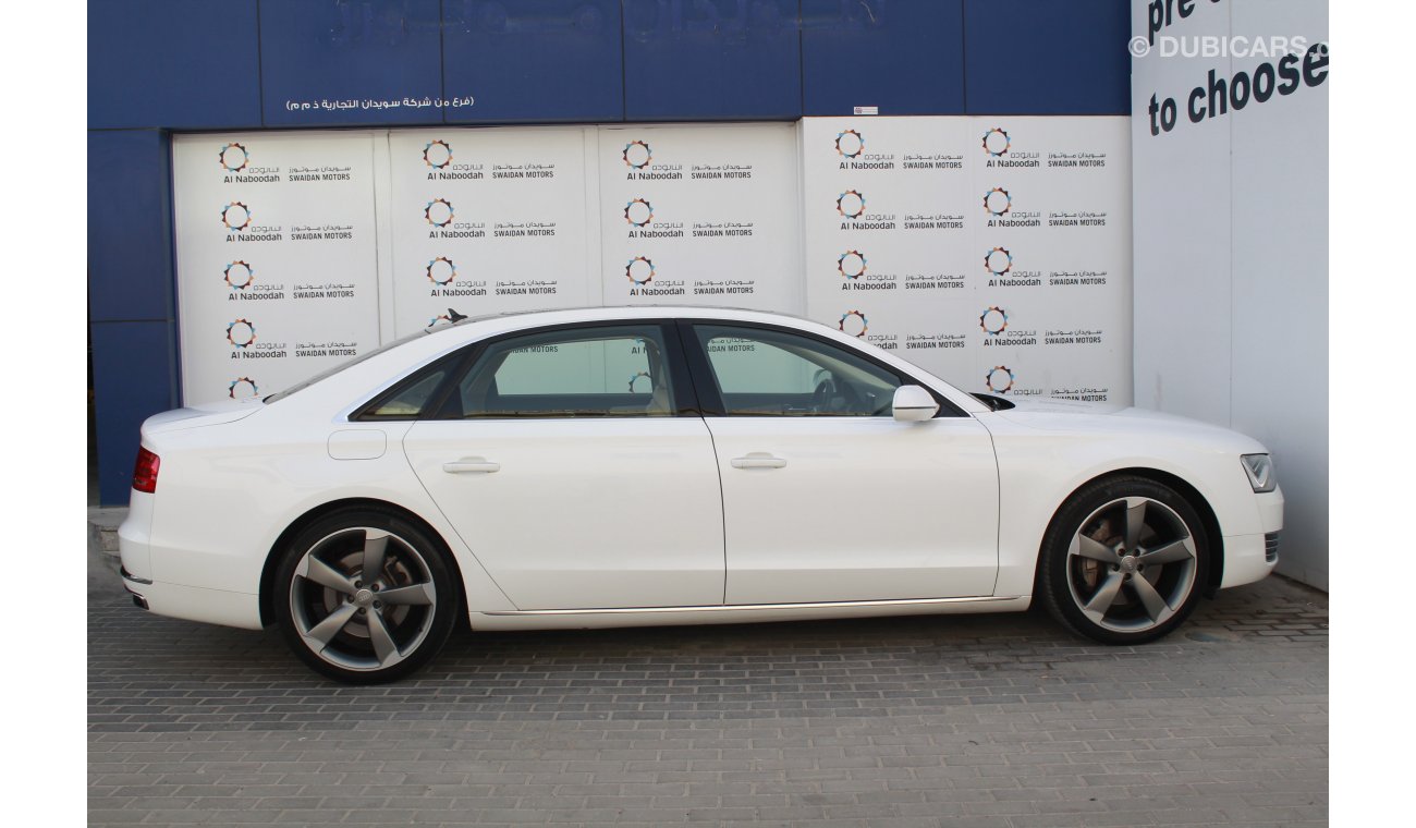 أودي A8 4.0L V8 2014 MODEL L