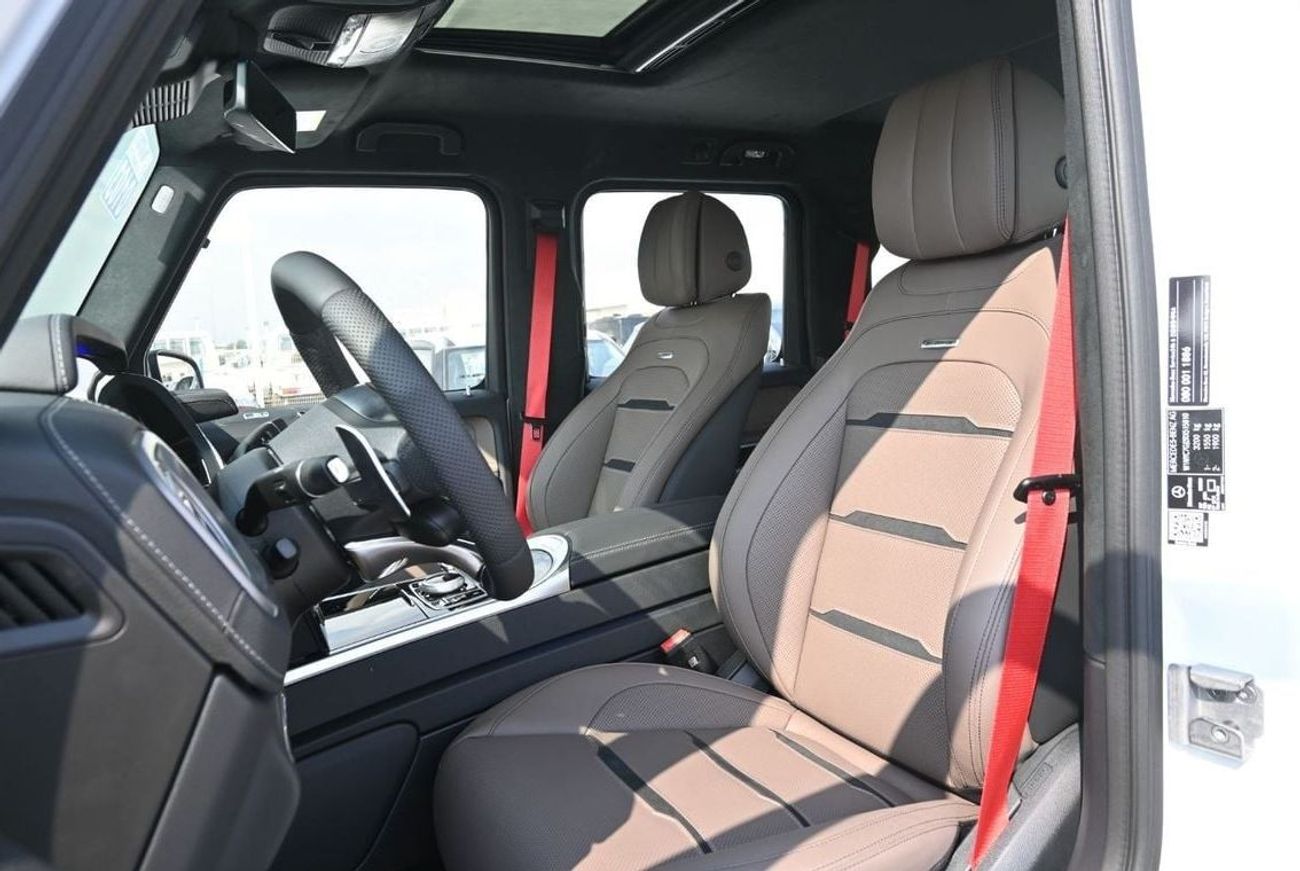 Mercedes-Benz G 63 AMG Mercedes AMG G63 4.0-litre Twin-Turbocharged V8 Petrol, Model 2024 Color White