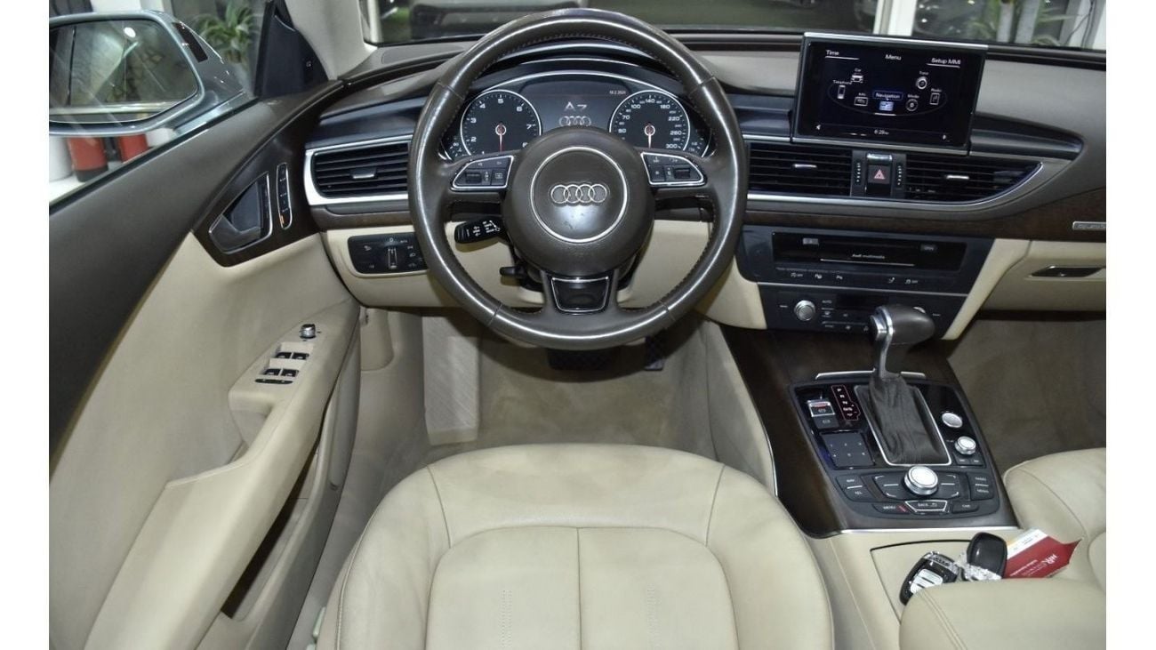أودي A7 EXCELLENT DEAL for our Audi A7 S-Line ( 2013 Model ) in Silver Color GCC Specs