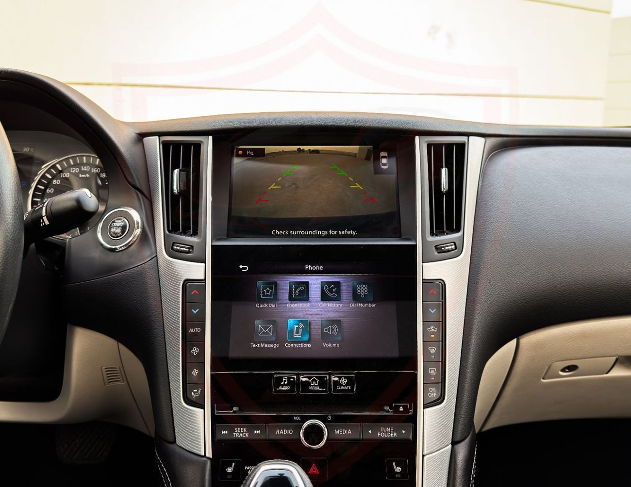 Infiniti Q50 Luxe 3.0L Infiniti Q50 | 3.0 L | 2023 | GCC | Agency Service | Accident-Free | In Excellent Conditio