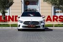 مرسيدس بنز A 200 Std 2.0L Mercedes-Benz A200 2020 GCC under Warranty with Flexible Down-Payment.
