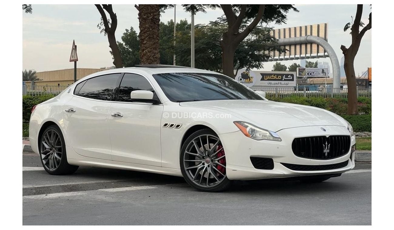 مازيراتي كواتروبورتي MASERATI QUATTROPORTE GTS 2015 GCC V8 IN PERFECT CONDITION