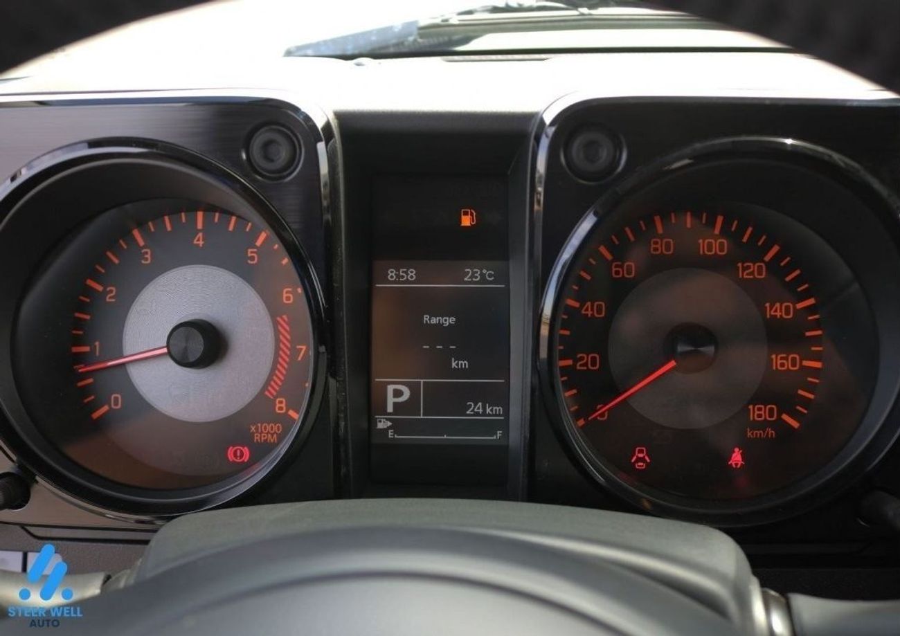 سوزوكي جيمني GLX 2025 |9 inch Display | Hill Decent Control | Headlamp Washers | Rear Camera | Parking Senso