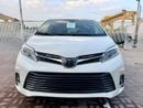Toyota Sienna 2018 TOYOTA SIENNA XLE 360 cam  full option Ready  White
