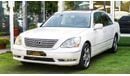 Lexus LS 430 Imported 1/2 Ultra, model 2006, white color, leather opening, wooden wheels, electric mirrors, excel
