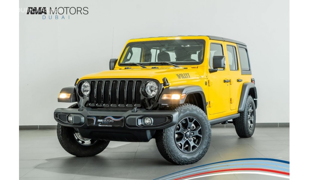 Jeep Wrangler 2020 Jeep Wrangler Willys Edition / New Shape / Jeep Warranty & Jeep Service Pack