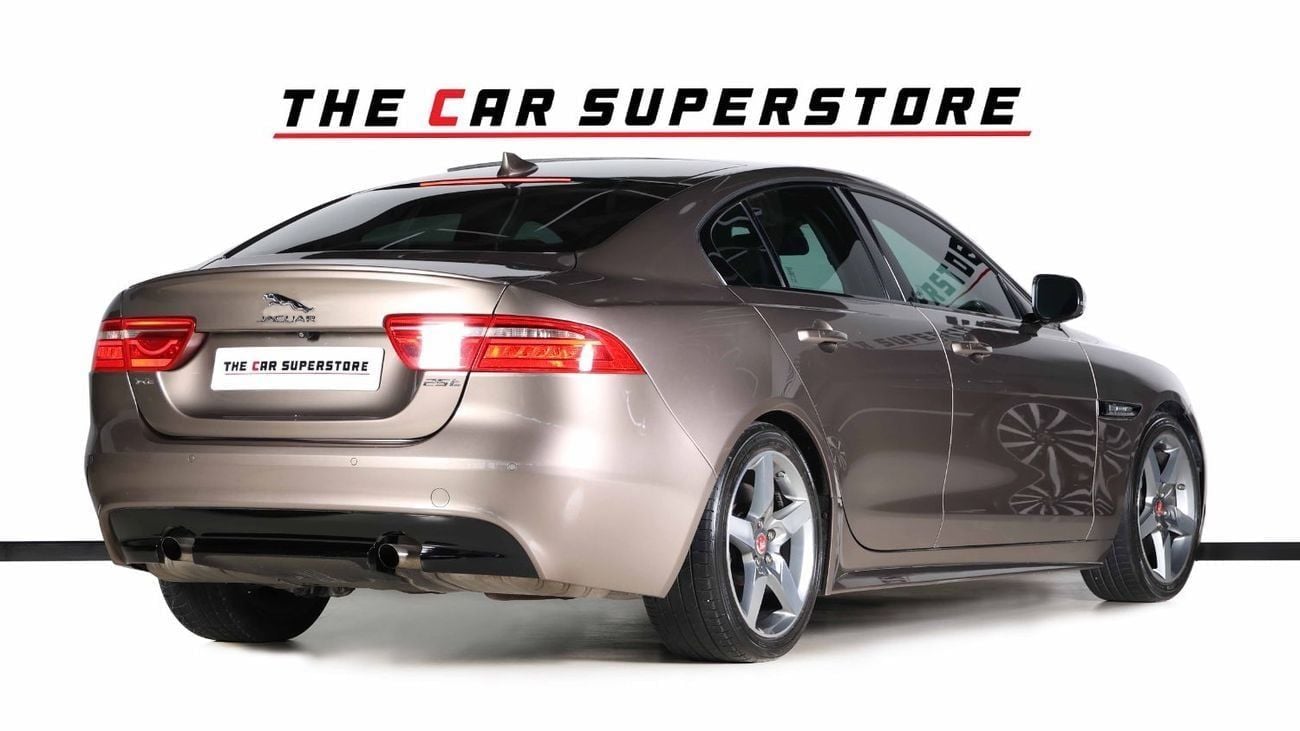 Jaguar XE 2016-JAGUAR XE 25T R SPORT-GCC-IMMACULATE CAR